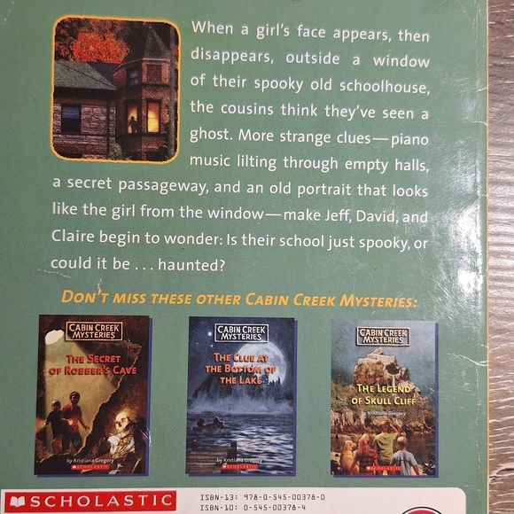 The Haunting of Hillside School (Cabin Creek Mysteries) - GOOD - Picture 2 of 7